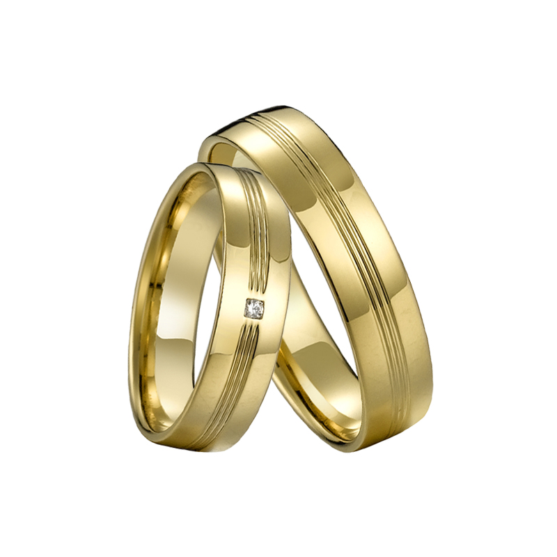 Gold plated ring