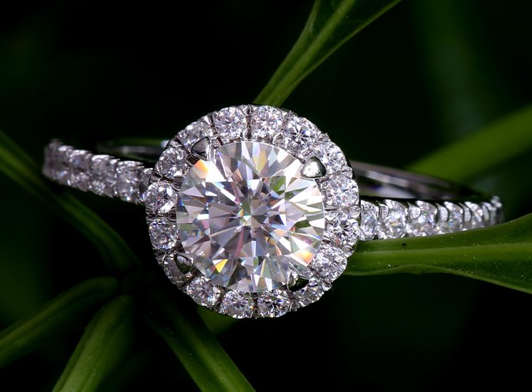 bague moissanite