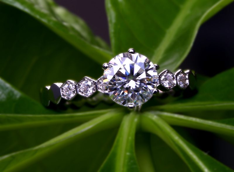 Moissanite Ring